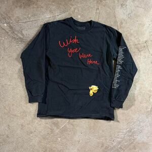 Black Travis Scott Astroworld Graphic Longsleeve Shirt